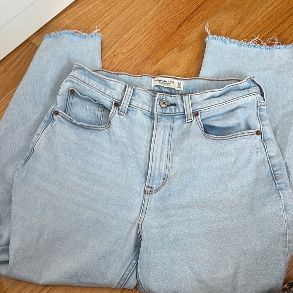 Abercrombie Light Blue Women's Jeans